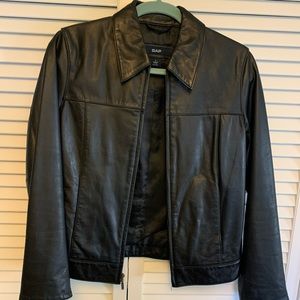 Genuine Leather Jacket GAP